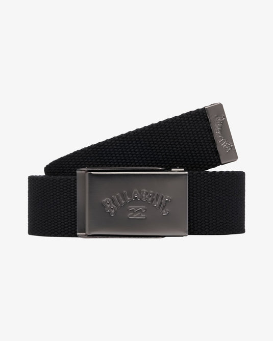 Billabong Men's Cog Webbing Belt Stealth ABYAA00263-STH