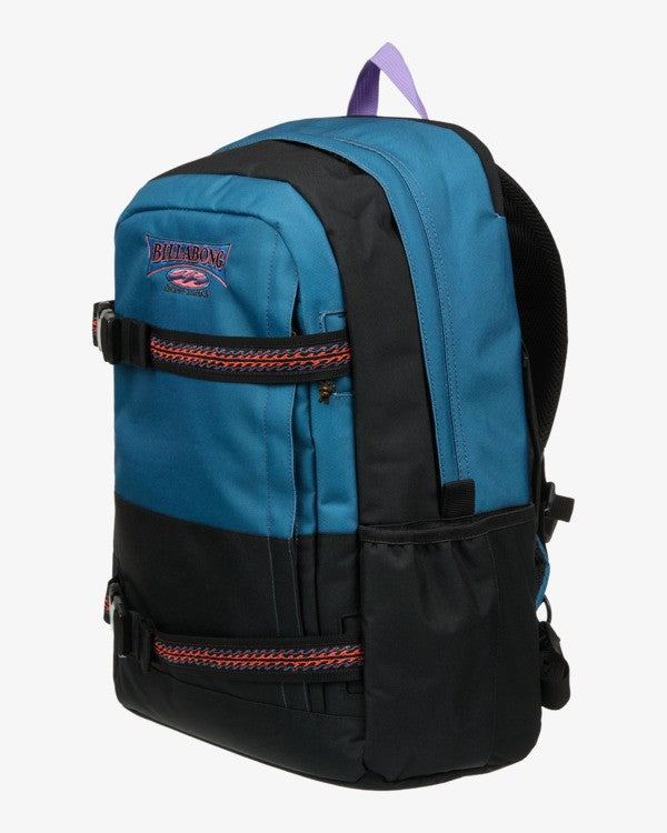 Load image into Gallery viewer, Billabong Unisex Command Stash Backpack Real Teal ABYBP00139-BPR0
