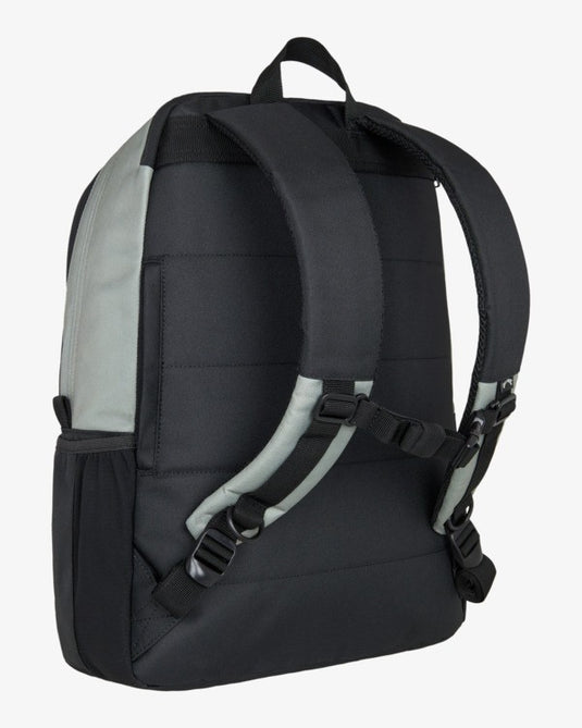 Billabong Men's Command Stash Backpack With Large Main Compartment Grey Green ABYBP00139-GJK0