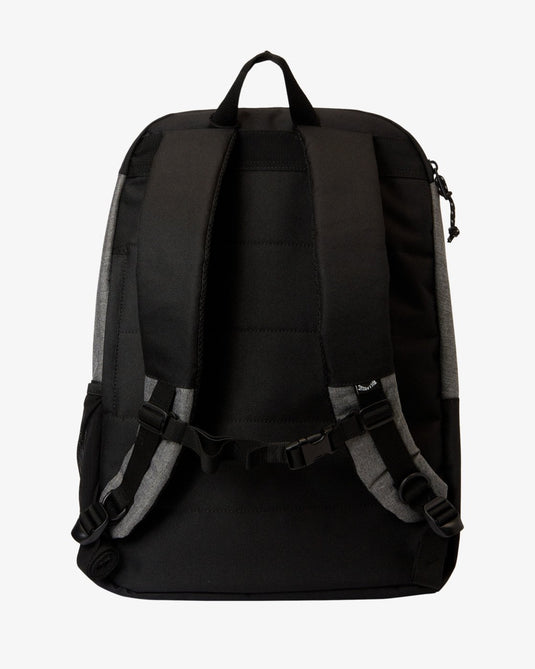 Billabong Men's Command Stash Backpack With Large Main Compartment Grey Heather ABYBP00139-GRH