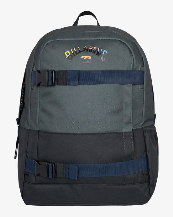 Billabong Men's Command Stash Backpack With Large Main Compartment Raven ABYBP00139-Raven