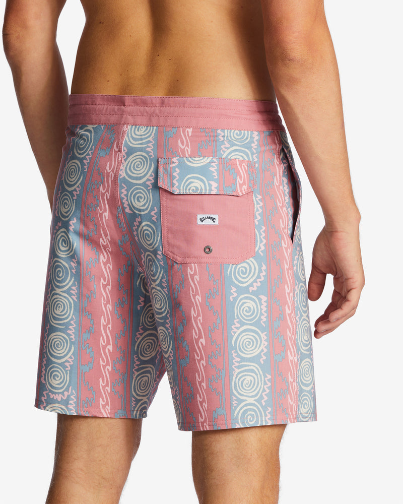 Load image into Gallery viewer, Billabong Sundays Lo Tide Boardshorts Dusty Red ABYBS00410-DYR
