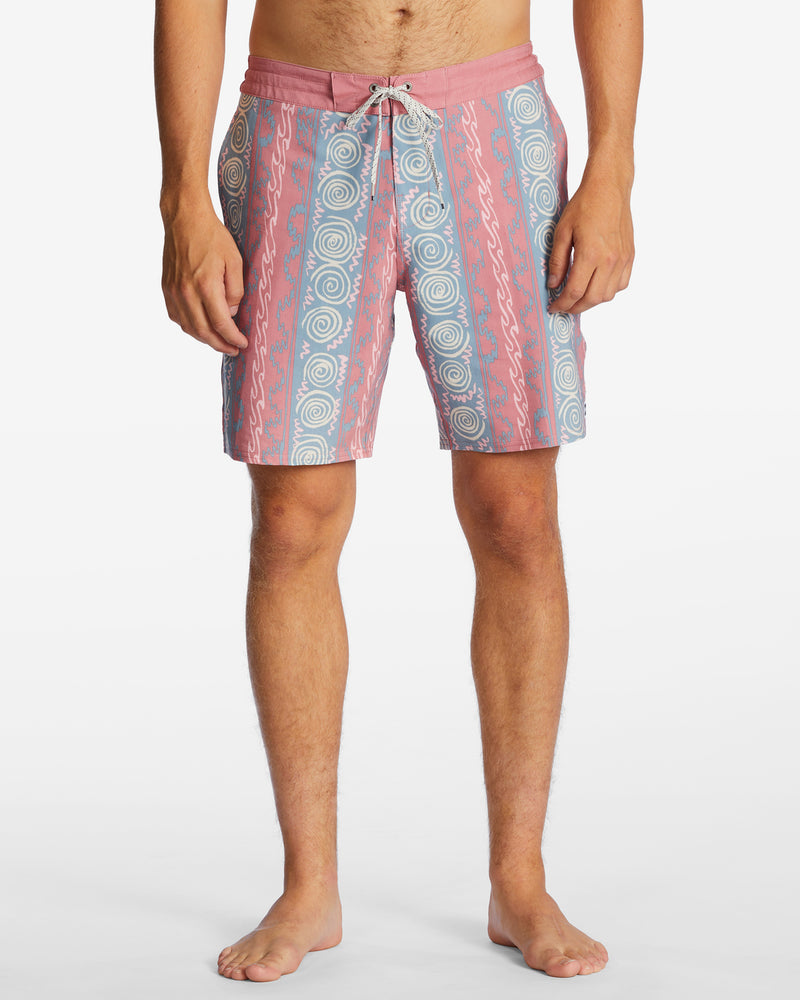 Load image into Gallery viewer, Billabong Sundays Lo Tide Boardshorts Dusty Red ABYBS00410-DYR
