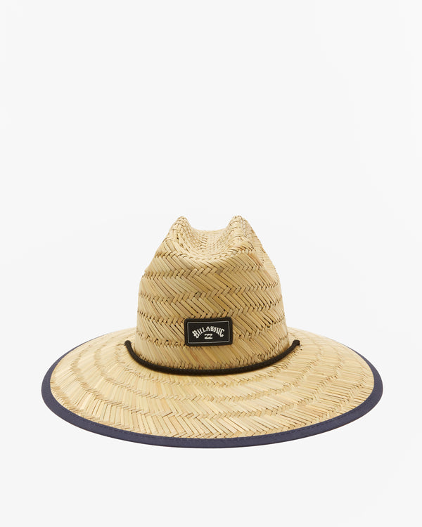 Load image into Gallery viewer, Billabong Men&#39;s Tides Straw Lifeguard Hat Navy Bue ABYHA00216-NYB

