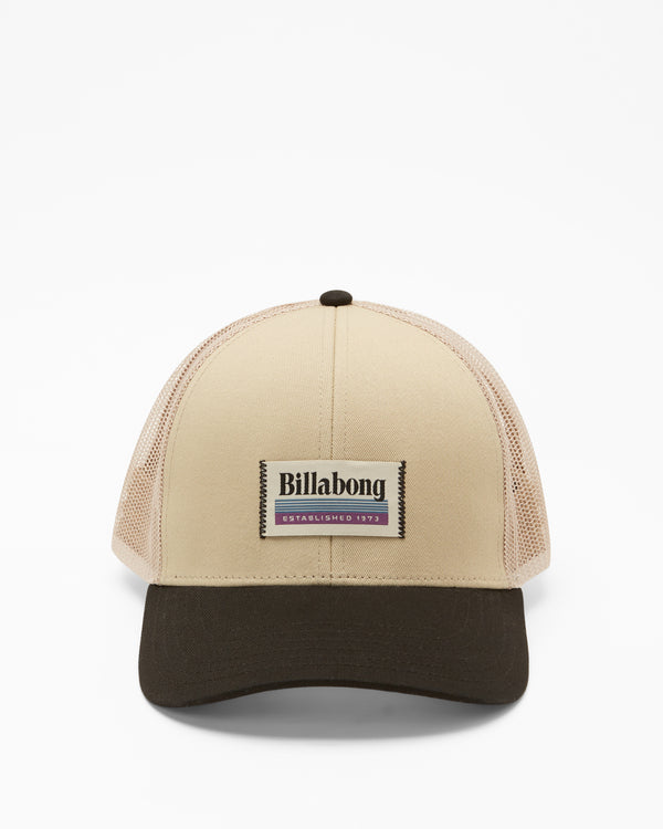 Load image into Gallery viewer, Billabong Men&#39;s Walled Trucker Cap Taupe ABYHA00374-TAU
