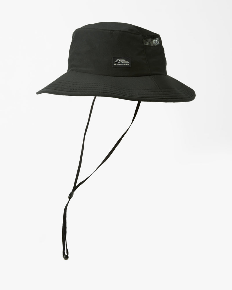 Load image into Gallery viewer, Billabong Men&#39;s A/Div Big John Lite Safari Hat Black ABYHA00417-BLK
