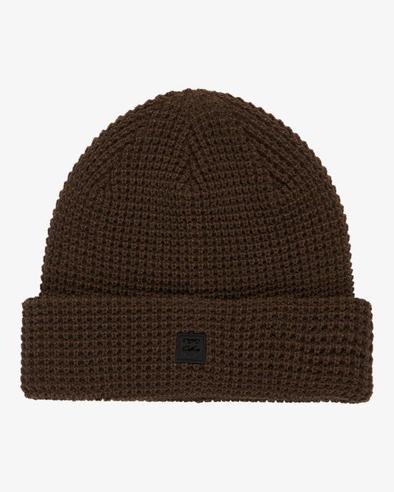 Billabong Unisex A/Div Barrow Skull Fit Knit Beanie Dark Cedar ABYHA00486-CSR0