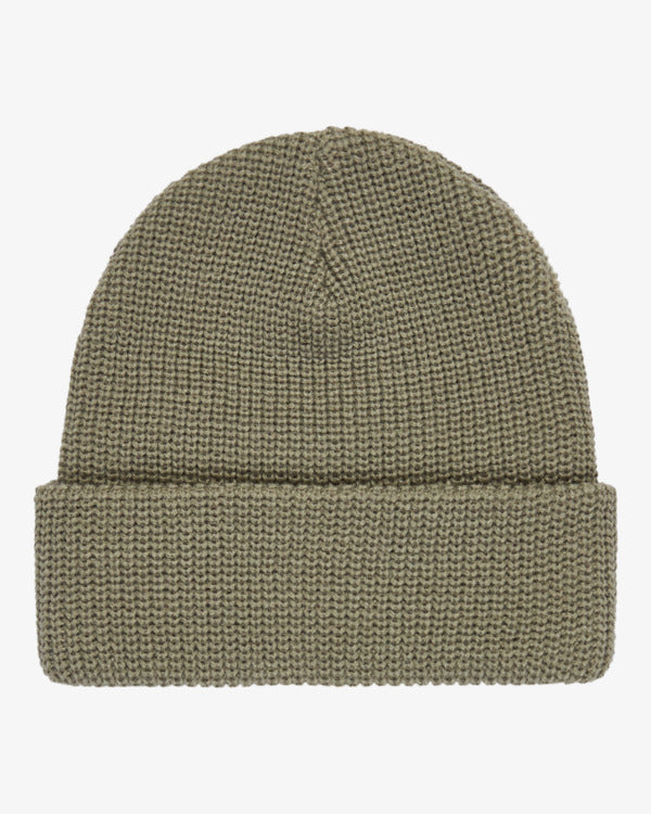 Load image into Gallery viewer, Billabong Unisex Arcade Skull Fit Knit Cuffed Beanie Military ABYHA00512-MIL
