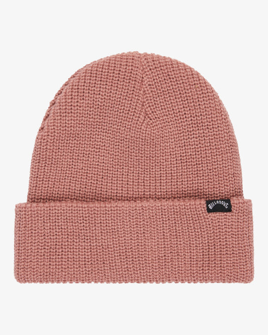 Billabong Men's Arcade Beanie Ash Rose ABYHA00512-MKM0