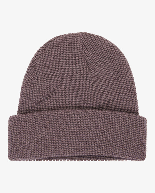 Billabong Unisex Arcade Skull Fit Knit Cuffed Beanie Dusty Purple ABYHA00512-SNY0