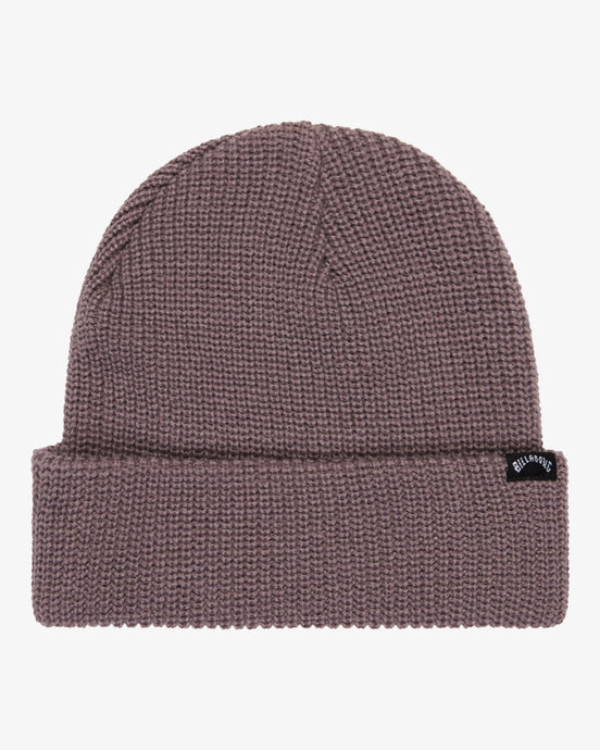 Billabong Unisex Arcade Skull Fit Knit Cuffed Beanie Dusty Purple ABYHA00512-SNY0