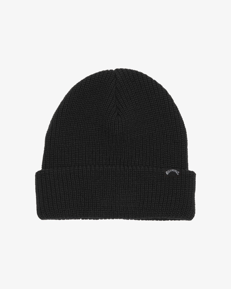 Load image into Gallery viewer, Billabong Unisex Arcade Skull Fit Knit Cuffed Beanie Black ABYHA00512-BLK
