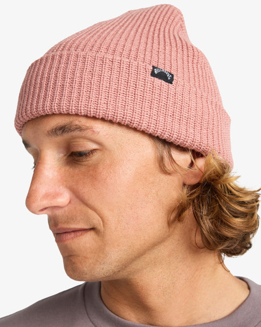 Billabong Men's Arcade Beanie Ash Rose ABYHA00512-MKM0