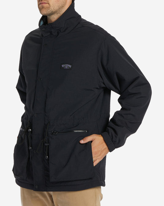 Billabong Gnaraloo Reversible Jacket Black ABYJK00186-BLK