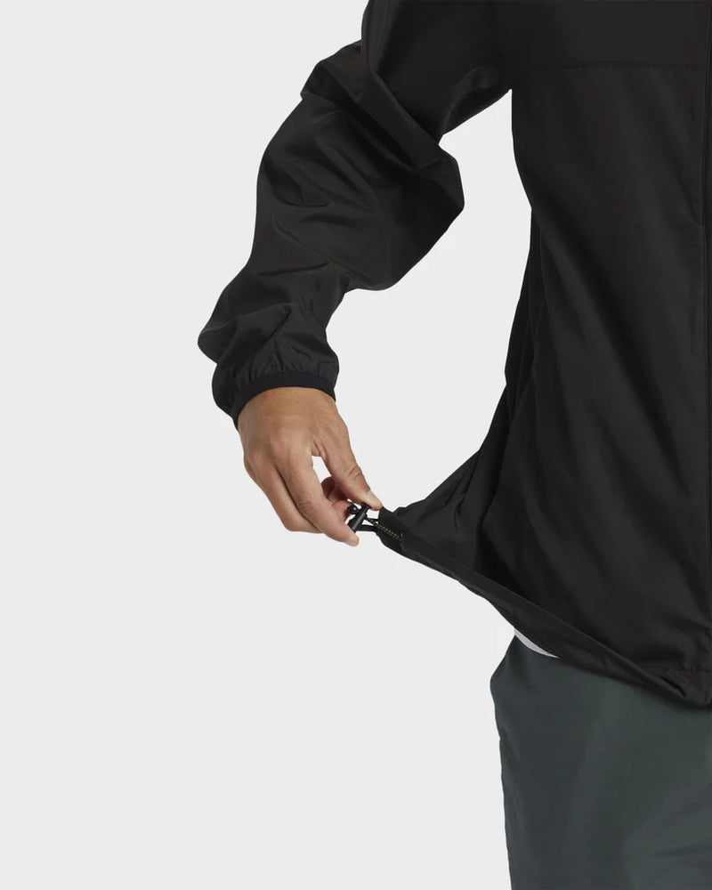 Load image into Gallery viewer, Billabong Men&#39;s Transport Lightweight Mini Ripstop Windbreaker Jacket Black ABYJK00216-BLK
