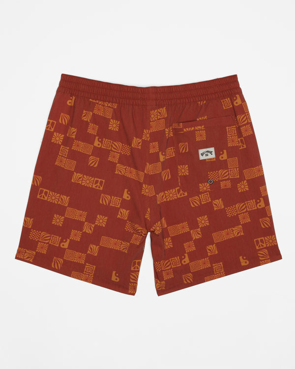 Load image into Gallery viewer, Billabong Men&#39;s Good Times Layback Fit Boardshorts Rust ABYJV00135-RST
