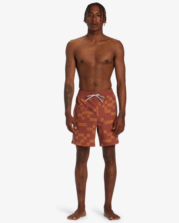 Load image into Gallery viewer, Billabong Men&#39;s Good Times Layback Fit Boardshorts Rust ABYJV00135-RST
