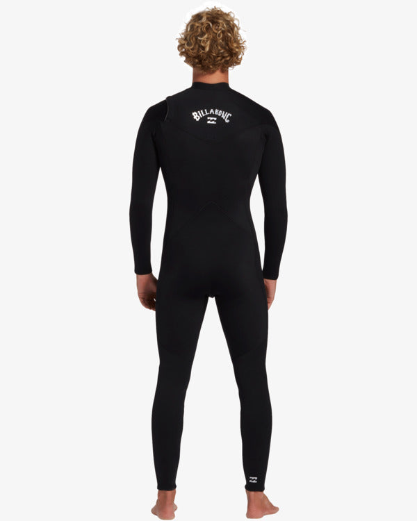 Load image into Gallery viewer, Billabong Men&#39;s Foil 4/3mm Chest Zip Wetsuit Black ABYW100244-BLK
