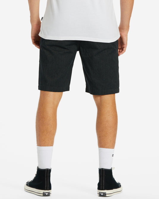 Billabong Carter Workwear Shorts Black ABYWS00206-BLK