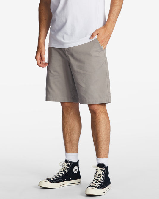 Billabong Carter Workwear Shorts Grey ABYWS00206-GRY