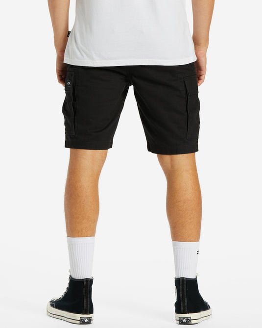 Billabong Men's Combat Cargo Shorts Char ABYWS00207_CRC