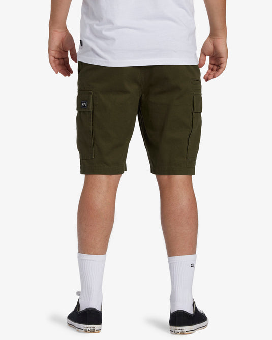 Billabong Combat Cargo Shorts Military ABYWS00207-MIL
