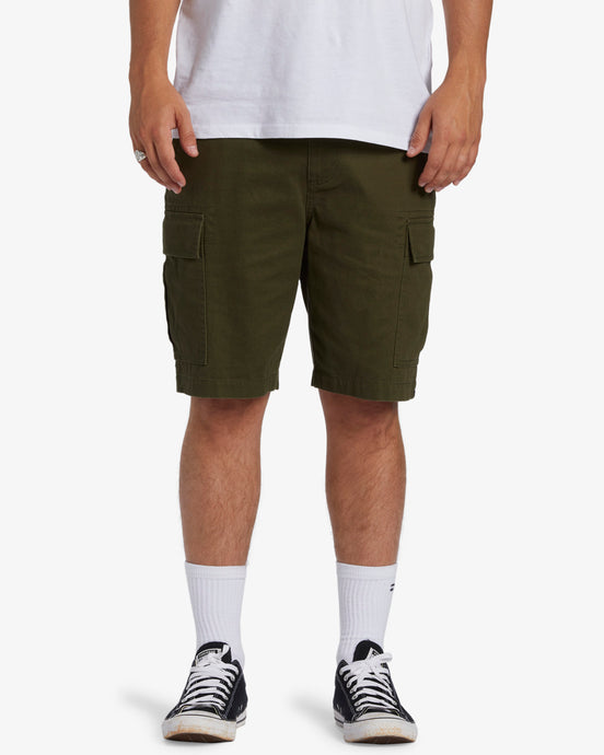 Billabong Combat Cargo Shorts Military ABYWS00207-MIL