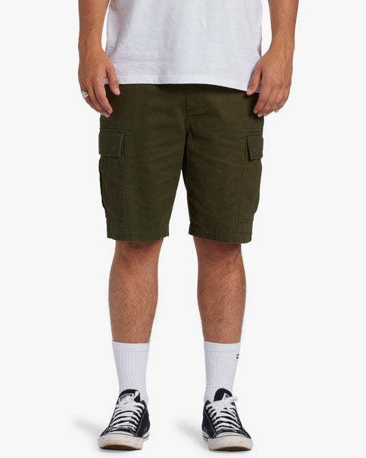 Billabong Combat Cargo Shorts Military ABYWS00207-MIL