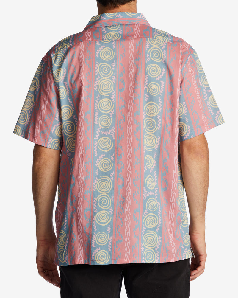 Load image into Gallery viewer, Billabong Sundays Vacay SS Shirt Dusty Red ABYWT00205-DYR
