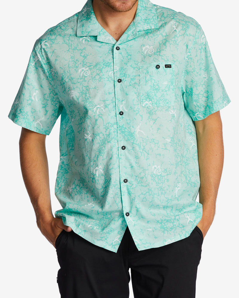 Load image into Gallery viewer, Billabong Sundays Vacay SS Shirt Mint ABYWT00205-MNT

