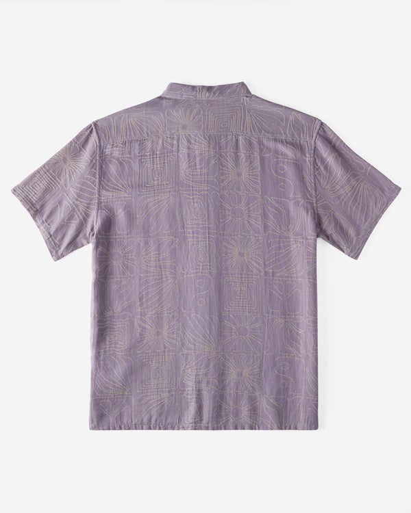 Load image into Gallery viewer, Billabong Men&#39;s Sundays Jacquard Shirt Grey Violet ABYWT00235-GVO
