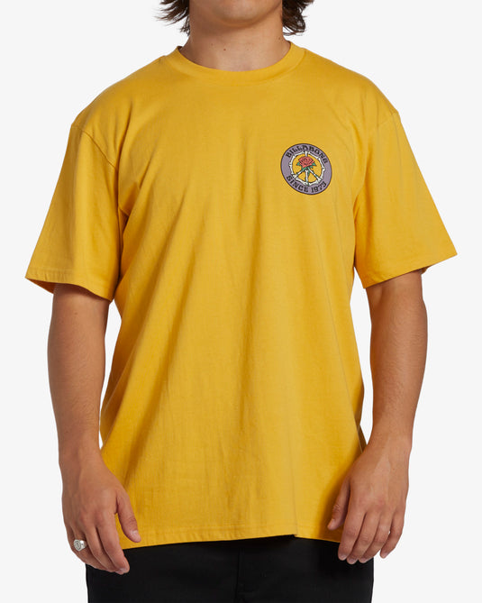 Billabong Men's Bonez T-Shirt Citrus ABYZT02264-CIS