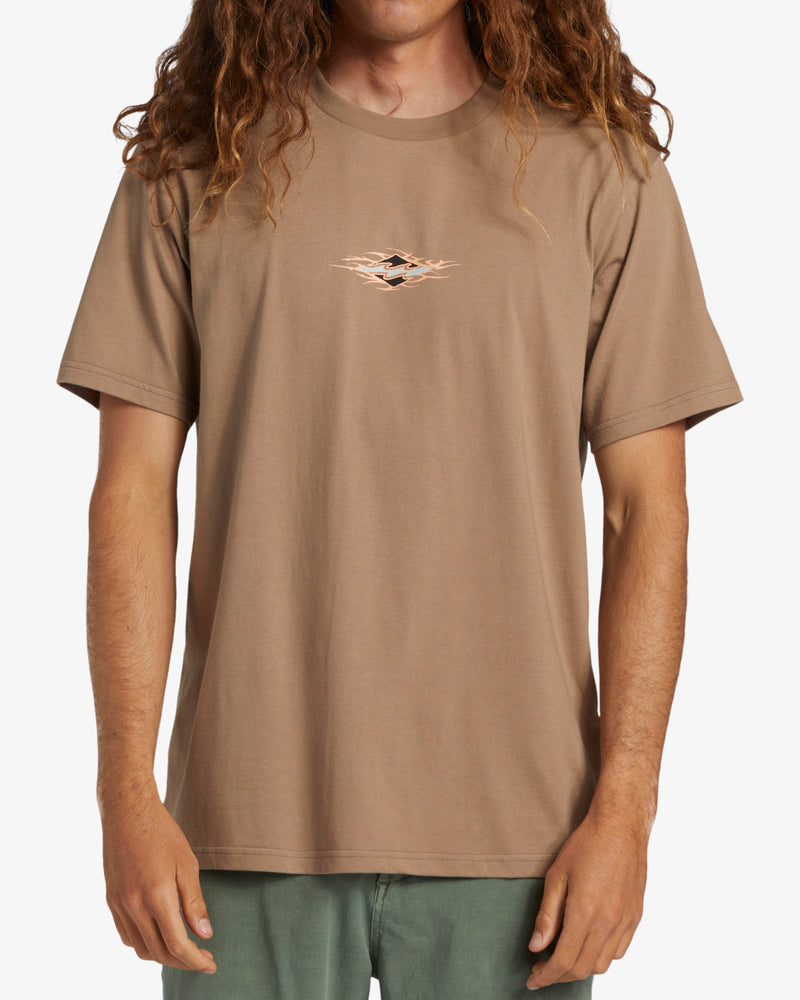 Load image into Gallery viewer, Billabong Men&#39;s Tall Tale T-Shirt Walnut ABYZT02266-WAL
