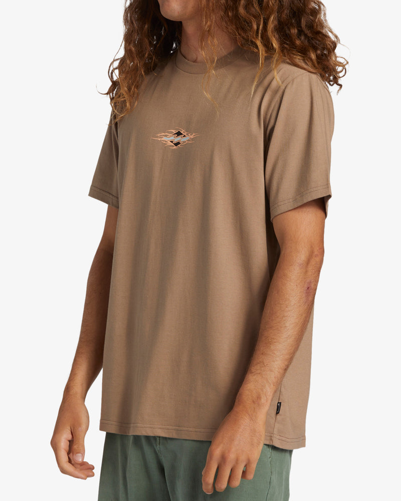 Load image into Gallery viewer, Billabong Men&#39;s Tall Tale T-Shirt Walnut ABYZT02266-WAL
