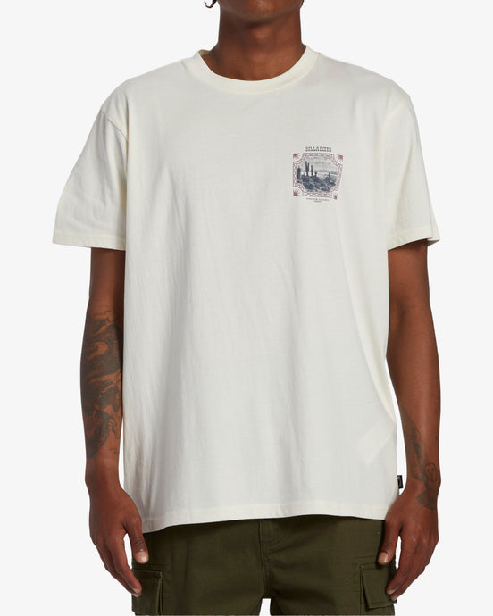 Billabong Men's Crossed Up T-Shirt Off White ABYZT02269-OFW