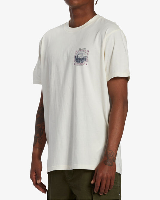 Billabong Men's Crossed Up T-Shirt Off White ABYZT02269-OFW