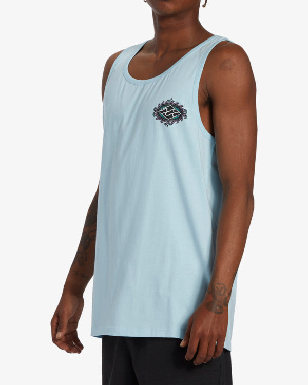 Load image into Gallery viewer, Billabong Men&#39;s Crayon Wave Graphic Vest Top Coastal ABYZT02293-CTL
