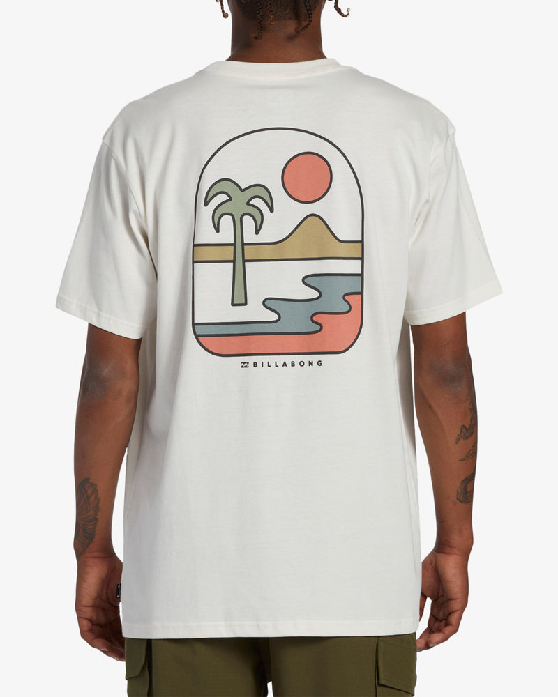 Load image into Gallery viewer, Billabong Men&#39;s Sands T-Shirt Off White ABYZT02302-OFW
