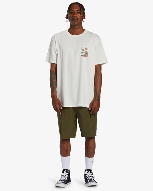 Billabong Men's Sands T-Shirt Off White ABYZT02302-OFW