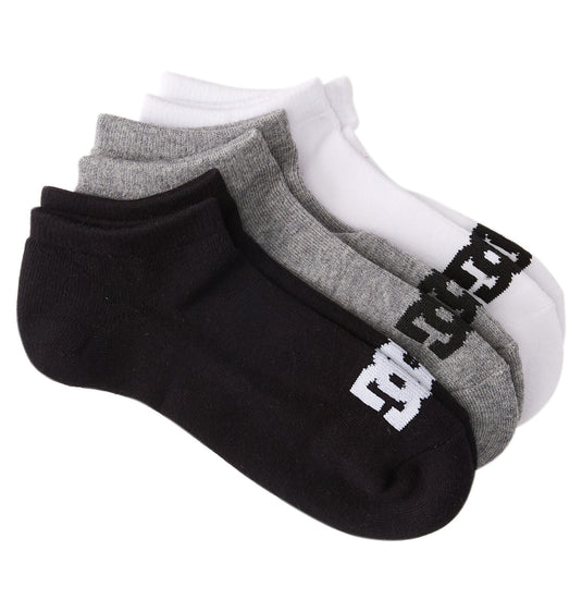 DC Ankle Socks (3 Pairs) Assorted ADBAA03006-KVJ8