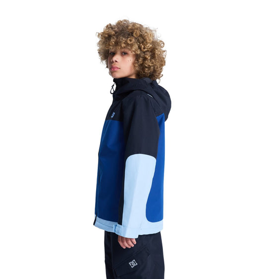 DC Kids' Defiant Technical Snow Jacket (8-16 Years) Estate Blue ADBTJ03030-BSW0