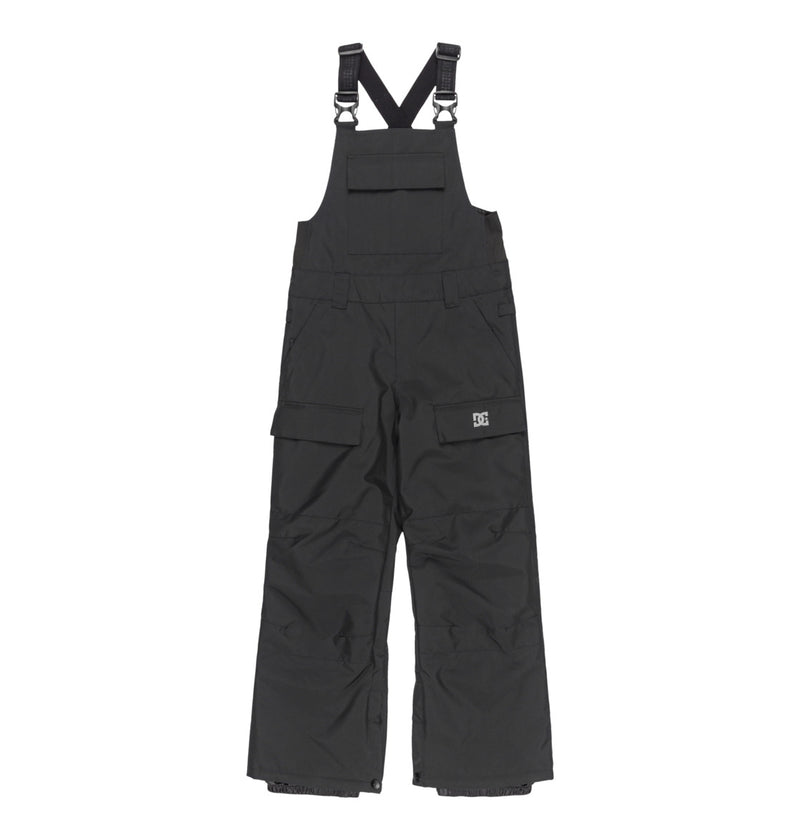 Load image into Gallery viewer, DC Kids&#39; Roadblock Technical Snow Bib (8-16) Black ADBTP03013-KVJ0
