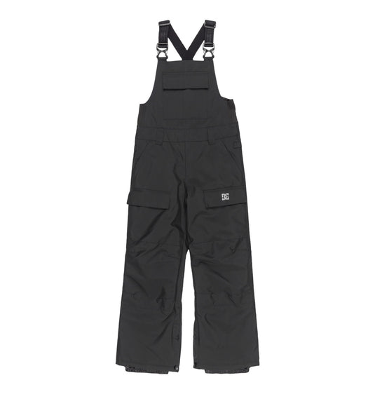 DC Kids' Roadblock Technical Snow Bib (8-16) Black ADBTP03013-KVJ0