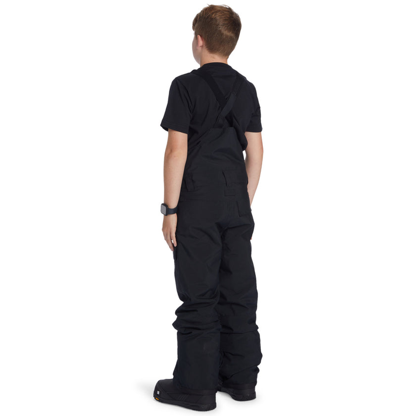 Load image into Gallery viewer, DC Kids&#39; Roadblock Technical Snow Bib (8-16) Black ADBTP03013-KVJ0
