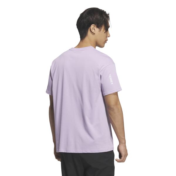 Load image into Gallery viewer, Adidas Terrex Men's Multi Graphic T-Shirt Purple KE3719

