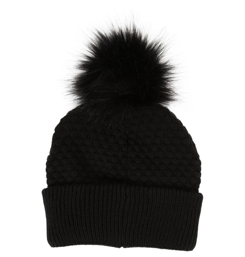 Load image into Gallery viewer, DC Women&#39;s Splendid Beanie Black ADJHA03016_KVJ0
