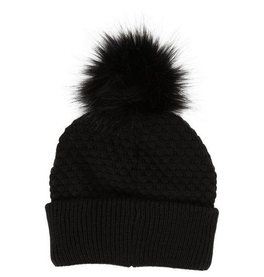 DC Women's Splendid Beanie Black ADJHA03016_KVJ0