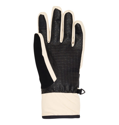 DC Women's Franchise Snow Gloves Oatmeal ADJHN03015-TFL0