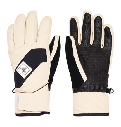 DC Women's Franchise Snow Gloves Oatmeal ADJHN03015-TFL0