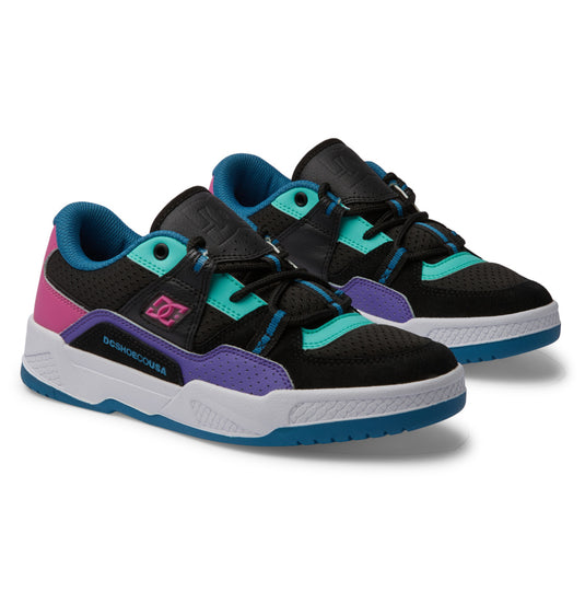 DC Women's Construct Shoes Black/Multi/White ADJS100172-KMW